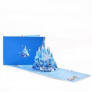Frozen Themed Pop-Up Card